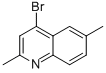 Structure of 4-BROMO-2,6-DIMETHYLQUINOLINE
