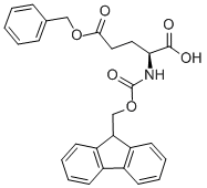 Structure of Fmoc-Glu(OBzl)-OH