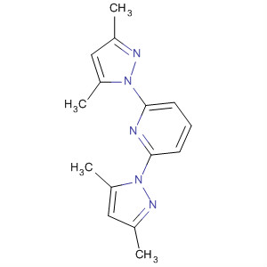 Structure of Pyridine, 2,6-bis(3,5-dimethyl-1H-pyrazol-1-yl)-