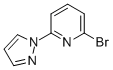 Structure of 2-BROMO-6-(1H-PYRAZOL-1-YL)PYRIDINE