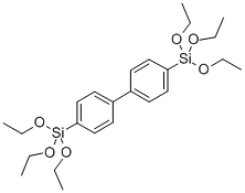 Structure of 4 4-BIS(TRIETHOXYSILYL)-1 1-BIPHENYL