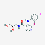 Structure of Pimasertib