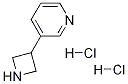 Structure of 3-(azetidin-3-yl)pyridine dihydrochloride