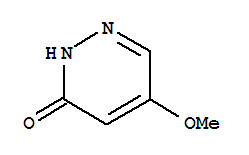 5-甲氧基哒嗪-3-酮结构式