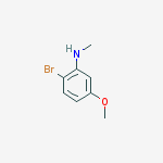 Structure of 2-Bromo-5-methoxy-N-methylaniline