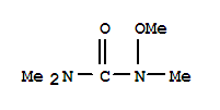 Structure of Urea,N-methoxy-N,N',N'-trimethyl-