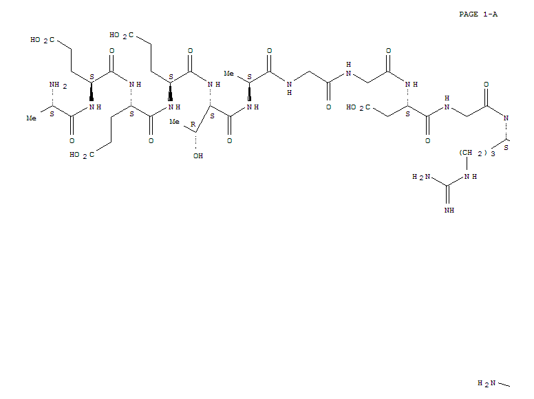 pro-opiomelanocortin joining peptide(77-97)结构式