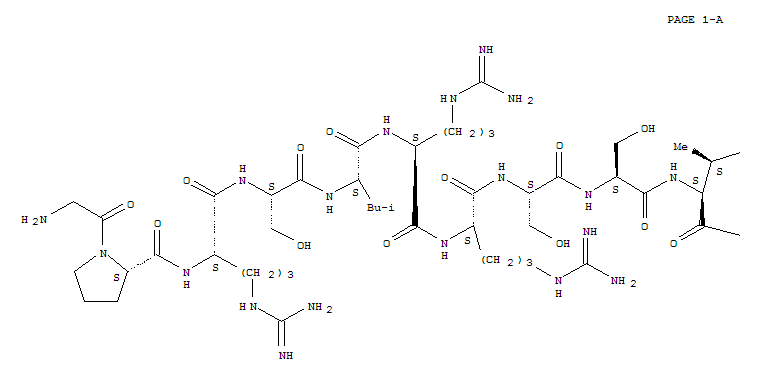 Structure of atrial natriuretic factor (3-28)