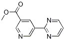 Structure of methyl 5-(pyrimidin-2-yl)pyridine-3-carboxylate