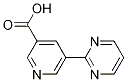Structure of 5-(pyrimidin-2-yl)pyridine-3-carboxylic acid