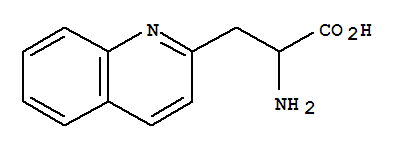 Structure of 3-(2-Quinolyl)-DL-alanine