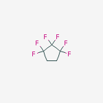 Structure of Cyclopentane, 1,1,2,2,3,3-hexafluoro-