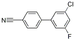Structure of 4-(3-Chloro-5-fluorophenyl)benzonitrile