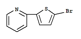 2-(5-溴-2-噻酚)吡啶结构式