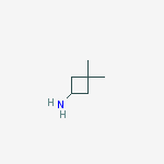 Structure of 3,3-Dimethylcyclobutanamine
