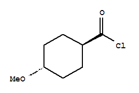 CYCLOHEXANECARBONYL CHLORIDE,4-METHOXY-,TRANS-结构式