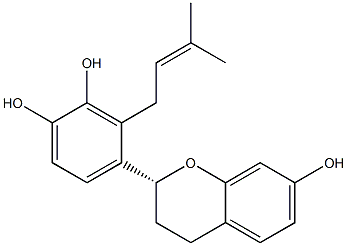 Structure of Kazinol U
