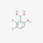 Structure of (2,3-difluoro-6-hydroxyphenyl)boronic Acid