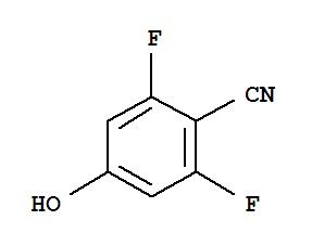 Structure of 2,6-Difluoro-4-hydroxybenzonitrile