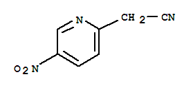 Structure of 5-Nitro-2-pyridineacetonitrile
