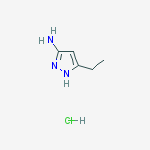 Structure of 5-ETHYL-2H-PYRAZOL-3-YLAMINE 2HCL