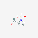 1H-Pyrrole-2-carboxaldehyde, 1-(methylsulfonyl)-结构式