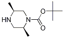 Structure of (2S,5S)-2,5-DIMETHYL-PIPERAZINE-1-CARBOXYLIC ACID TERT-BUTYL ESTER