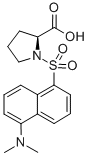丹磺酰-L-脯氨酸哌啶盐结构式