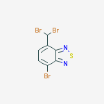 4-bromo-7-(dibromomethyl)-2,1,3-benzothiadiazole结构式