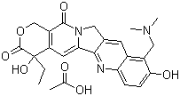 Structure of TOPOTECANACETATE