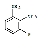 Structure of 2-AMINO-6-FLUOROBENZOTRIFLUORIDE