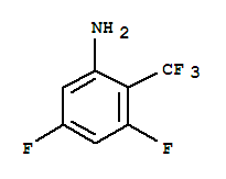 Structure of 3,5-DIFLUORO-2-TRIFLUOROMETHYL-PHENYLAMINE