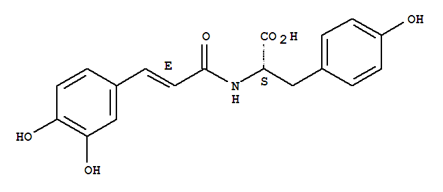 Chemical structure of Deoxyclovamide