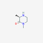 Structure of (S)-1,3-Dimethyl-piperazin-2-one