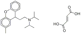 rac O-Methyl Tolterodine Fumarate结构式