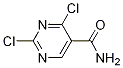 Structure of 5-Pyrimidinecarboxamide, 2,4-dichloro-
