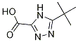 Structure of 5-tert-Butyl-4H-[1,2,4]triazole-3-carboxylic acid