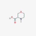 Structure of 4-MethylMorpholine-3-carboxylic acid