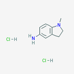 Structure of 1-Methyl-2,3-dihydro-1H-indol-5-ylamine dihydrochloride