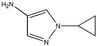 Structure of 1-cyclopropyl-1H-pyrazol-4-amine
