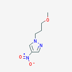 Structure of 1-(3-methoxypropyl)-4-nitro-1H-pyrazole