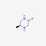 (5s)-5-methylpiperazin-2-one结构式