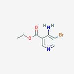 Structure of Ethyl 4-amino-5-bromopyridine-3-carboxylate