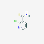 2-chloropyridine-3-carbothioamide结构式