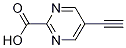 Structure of 5-Ethynyl-pyrimidine-2-carboxylic acid
