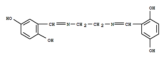 Structure of N,N-BIS(2,5-DIHYDROXYBENZYLIDENE)ETHYLENEDIAMINE