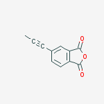 Structure of 4-(1-PROPYNYL)PHTHALIC ANHYDRIDE