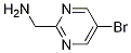Structure of 5-Bromo-2-pyrimidinemethanamine