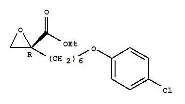 Structure of R-(+)-ETOMOXIR