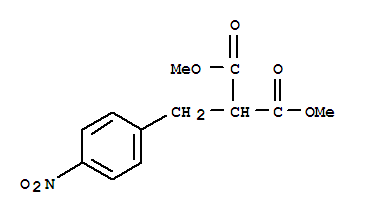 对硝基苄基丙二酸二甲酯结构式
